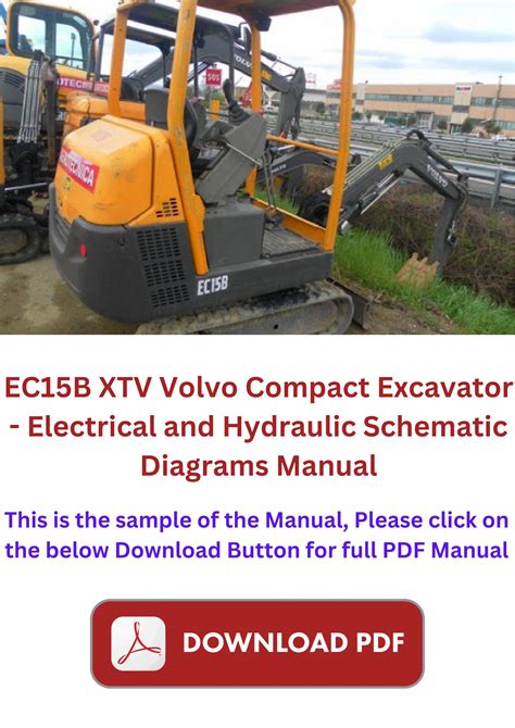 volvo ec158 xtv mini excavator|volvo ec15b xtv manual.